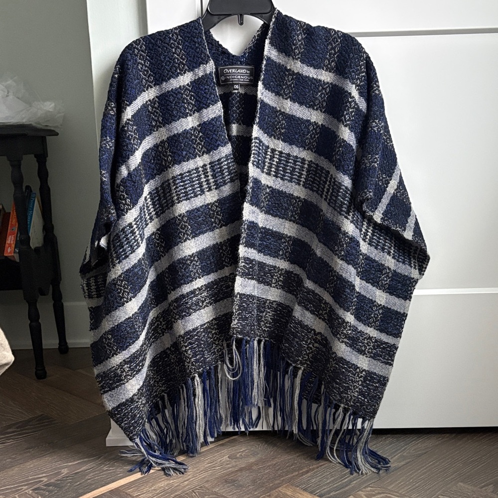 Overland by Indigenous organic fair trade blanket shawl. Beautifully handmade!